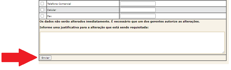 AtualizarDadosAlunos enviar