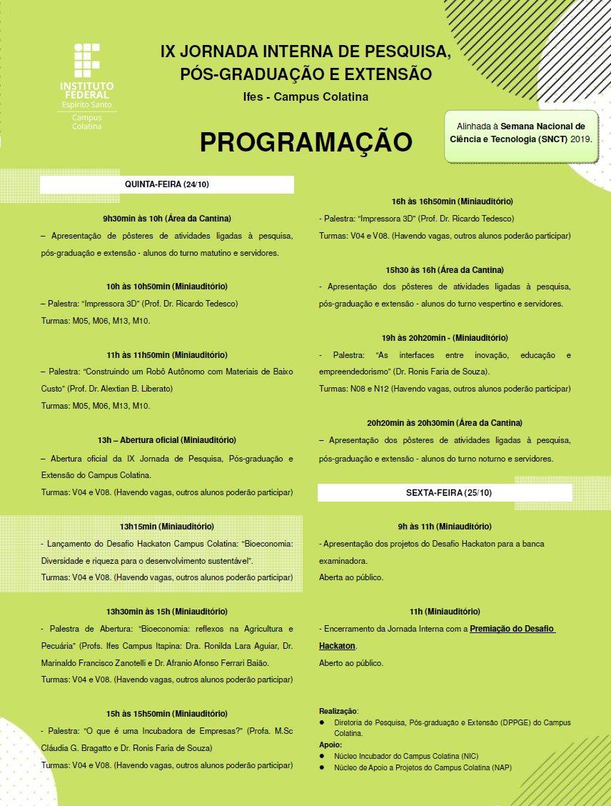 CartazProgramacao