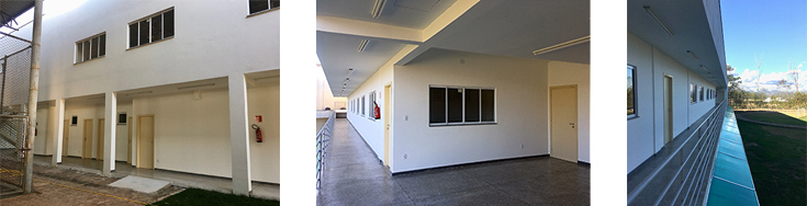 Fotos do novo prédio